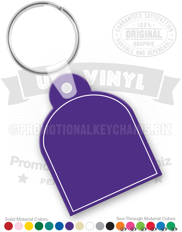 Arch Vinyl Keychain