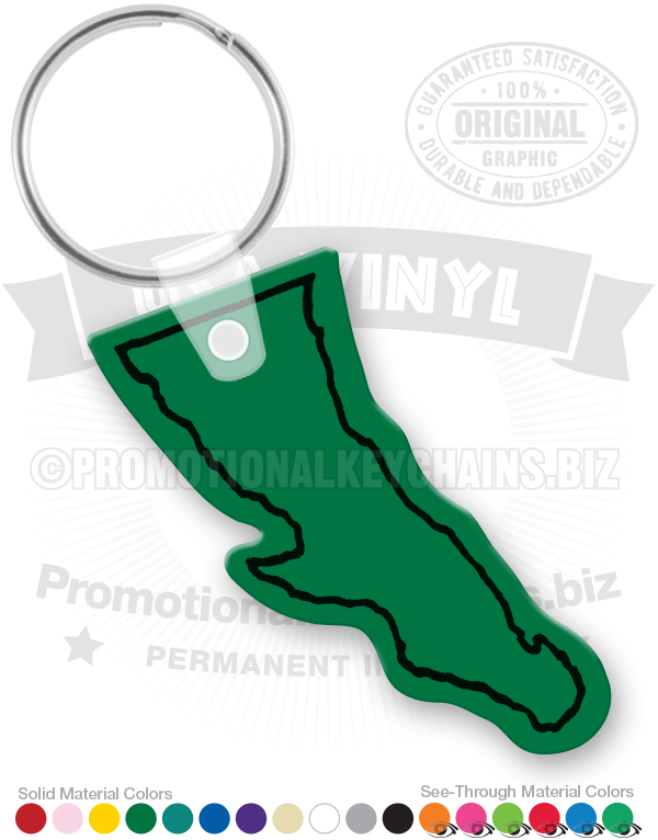 BAJA Vinyl Keychain