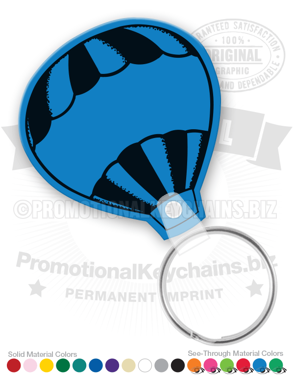 Balloon Vinyl Keychain