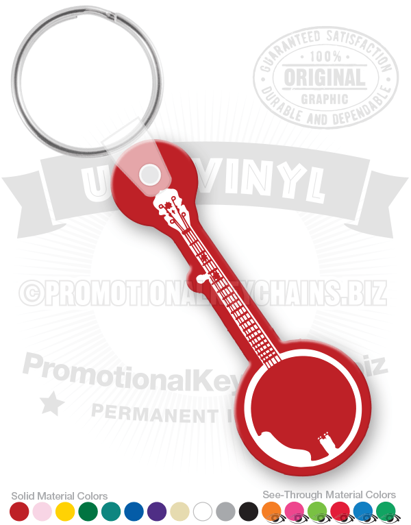 BANJO Vinyl Keychain