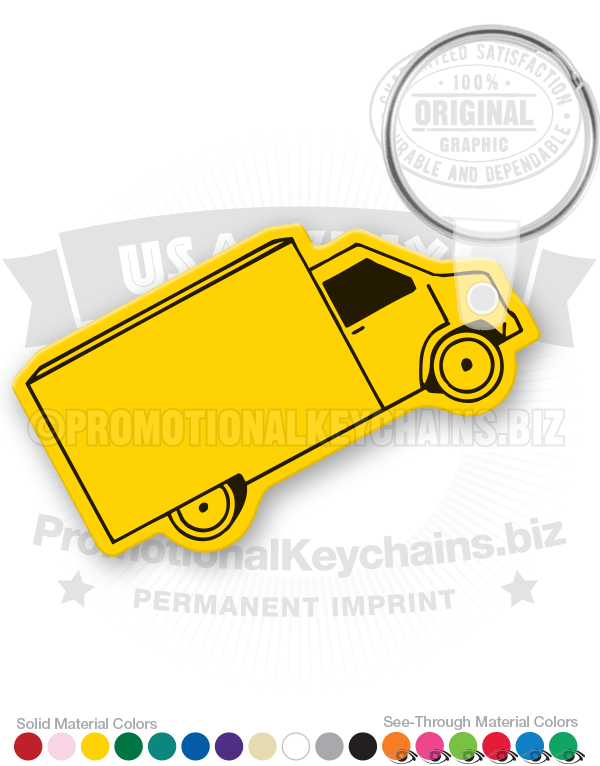 Cargo Van Vinyl Keychain