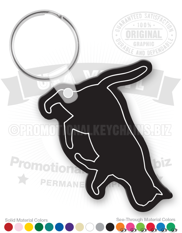 Cat Vinyl Keychain