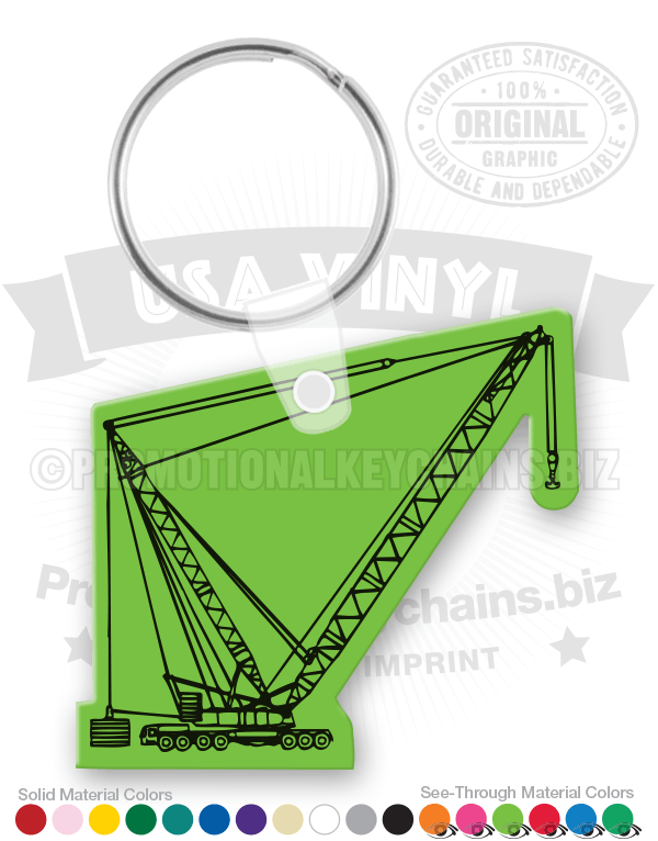 Crane Vinyl Keychain