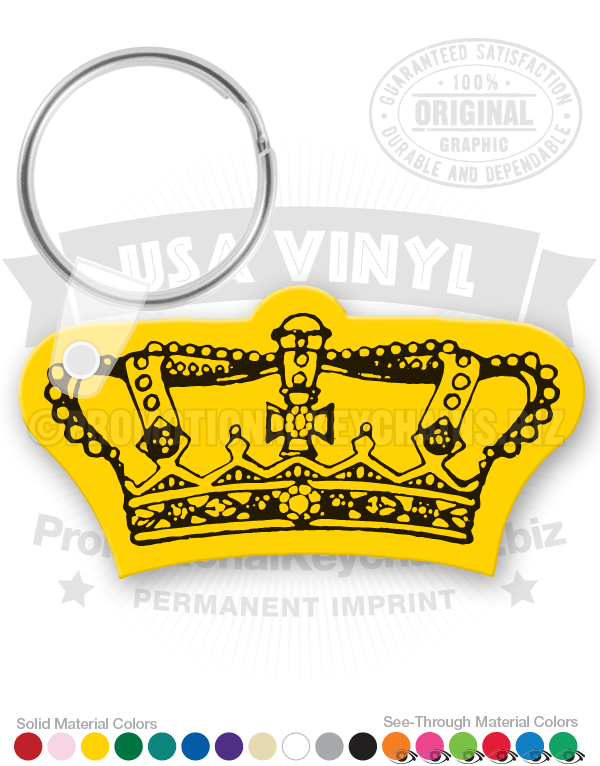 Crown Vinyl Keychain PK5301