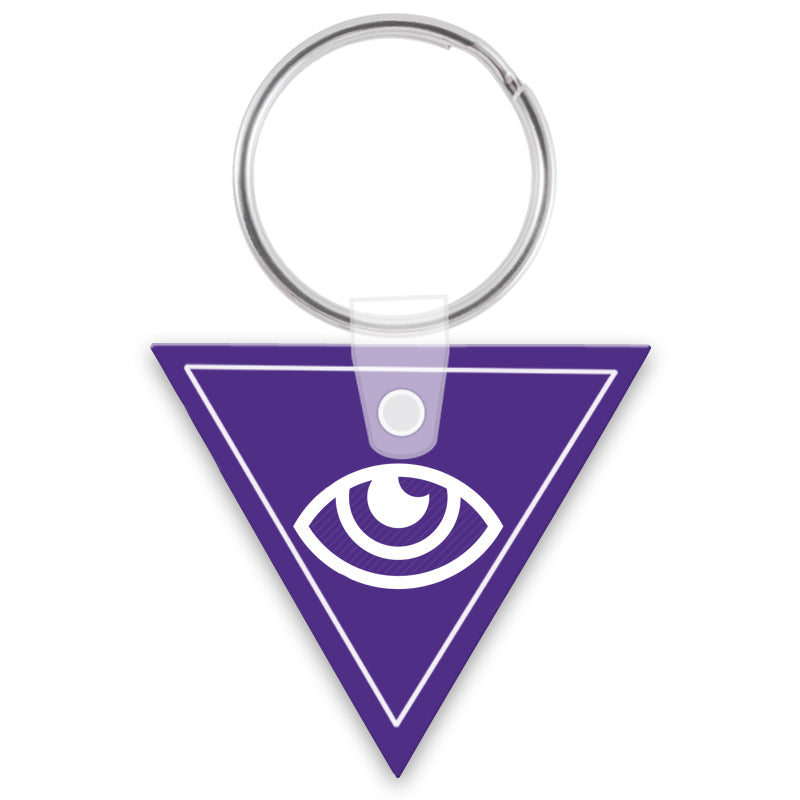 Triangle Vinyl Keychain PK2385