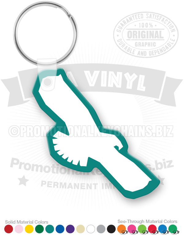Eagle Bird Vinyl Keychain PK7791