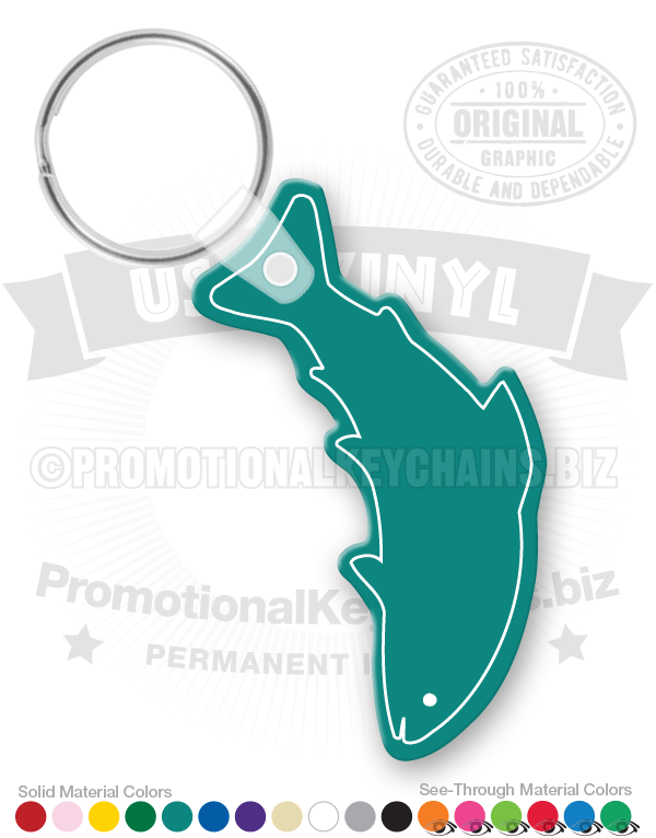 Fish Vinyl Keychain