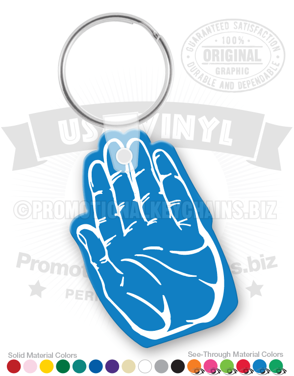 Hand Vinyl Keychains