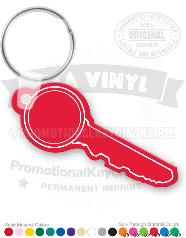 Key Vinyl Keychain