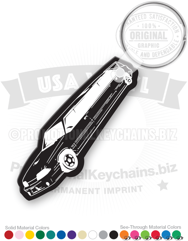 Limo Vinyl Keychain