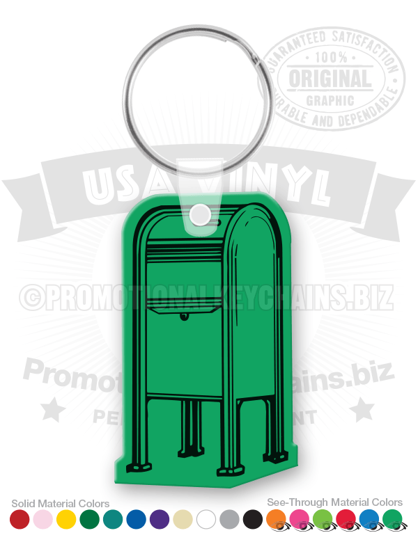 Mailbox Vinyl Keychain