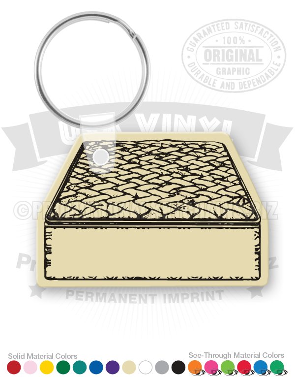 Mattress Vinyl Keychain
