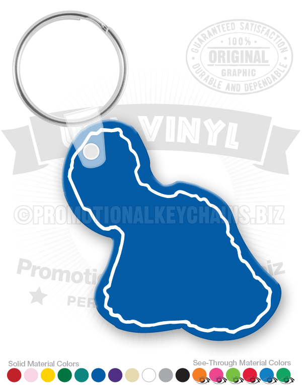 Maui Vinyl Keychain PK4310