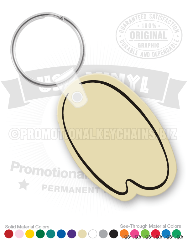 Palette Vinyl Keychain