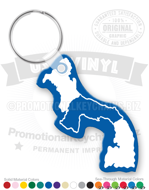 PANAMA Vinyl Keychain