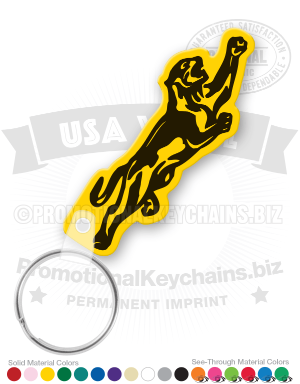 Panther Vinyl Keychain