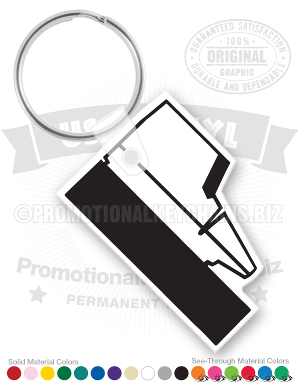 Register Vinyl Keychain