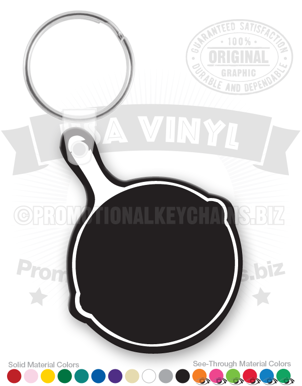 Skillet Vinyl Keychain