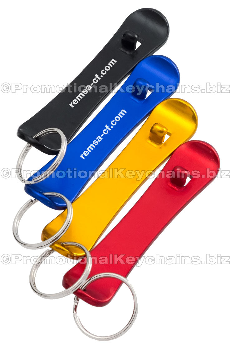 Example of the bottom of the Snowboard Bottle Openers, showing the bottle opener hook.