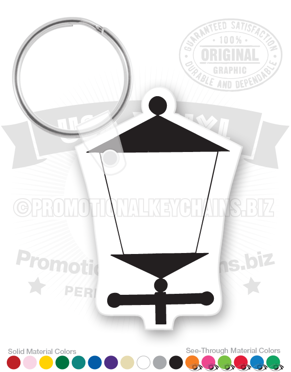 Streetlamp Vinyl Keychain PK4283
