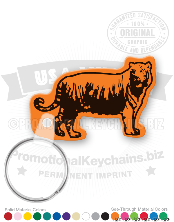 Tiger Vinyl Keychain PK4231