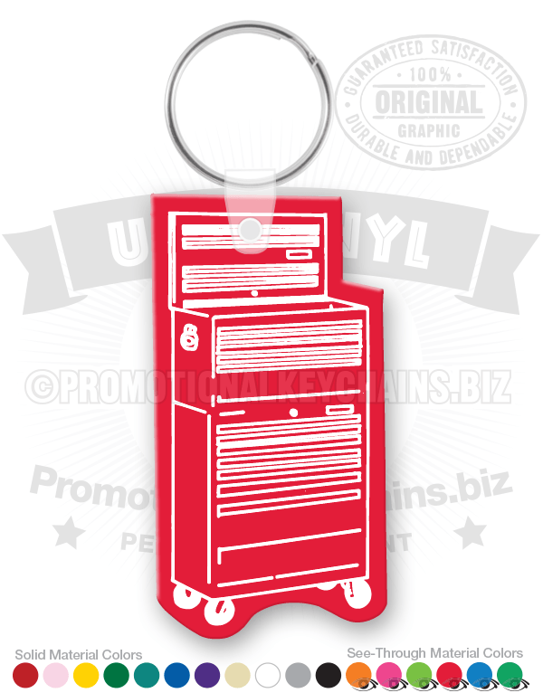 Toolbox Vinyl keychain