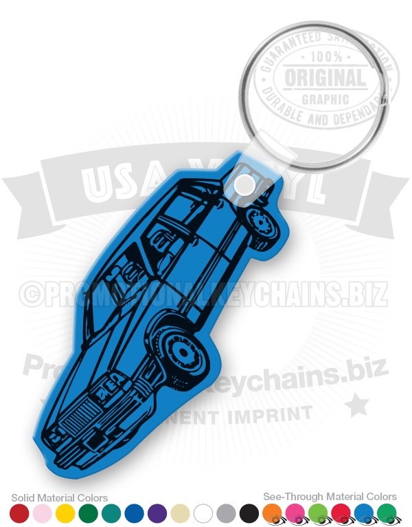 Volvo Vinyl Keychain