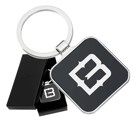 Gift Boxed Engraved Keychains | Elegant Custom Logo Gifts