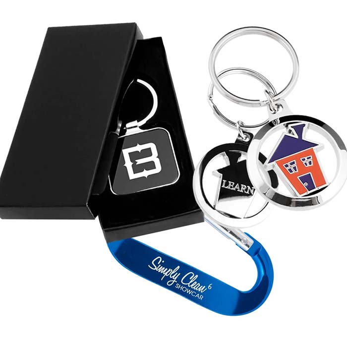 Custom Keychains in Bulk | Engraved, Shaped & Printed