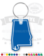 Alabama State Vinyl Keychain