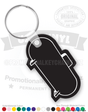 Industrial Propane Tank Vinyl Keychain