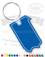 Pennsylvania State Vinyl Keychain