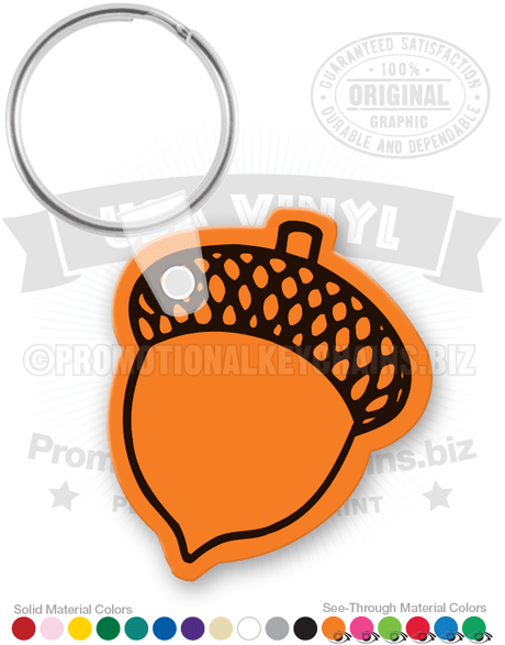 Acorn Vinyl Keychain PK3032