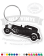 Antique Car Vinyl Keychain PK6051