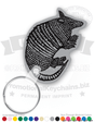 Armadillo Vinyl Keychain PK7423