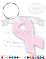 Awareness Ribbon Vinyl Keychain PK6392