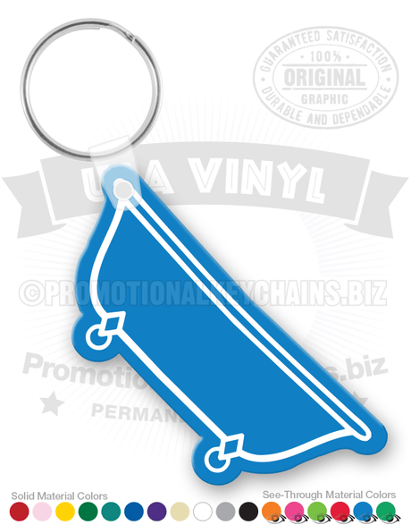 Bathtub Vinyl Keychain