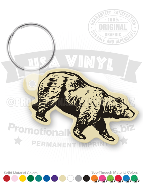 Bear Vinyl Keychain PK5543