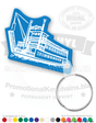 Steamboat Vinyl Keychain PK7169