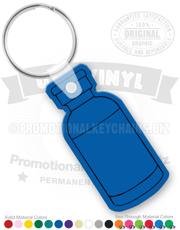 Bottle Vinyl Keychain PK1148