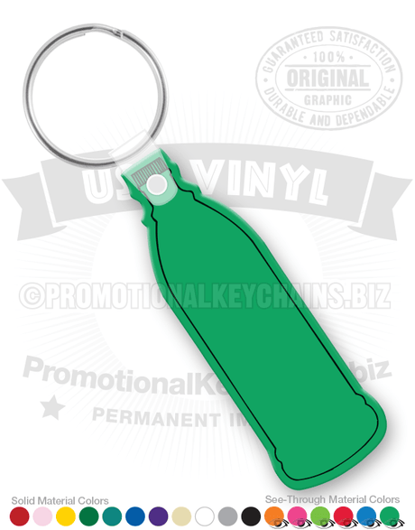 Bottle Vinyl Keychain PK2288