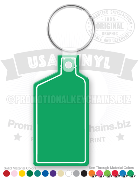 Bottle Vinyl Keychain PK5126