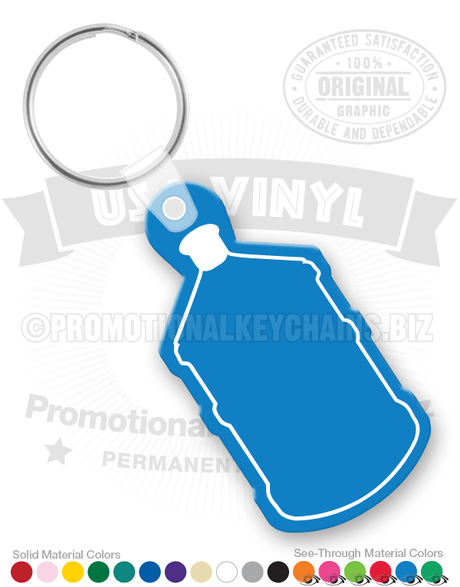 Water Jug Vinyl Keychain PK6885