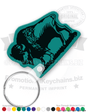 Buffalo Vinyl Keychain PK3336