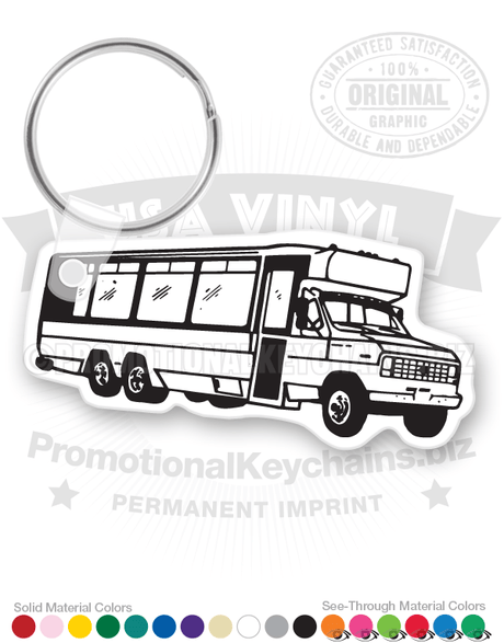 Bus Metro Vinyl Keychain PK5843