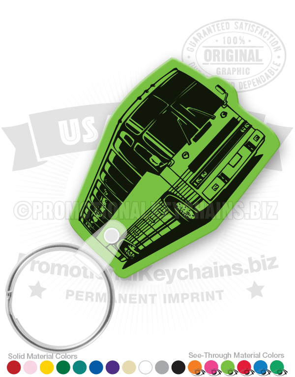 Bus Vinyl Keychain PK7204