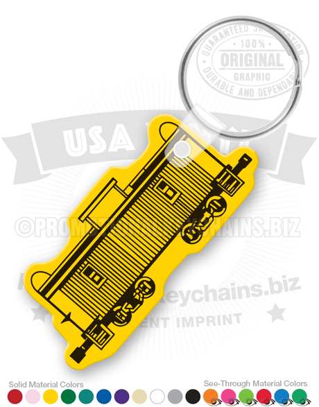 Caboose Vinyl Keychain PK3687