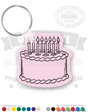 Cake Vinyl Keychain PK5727