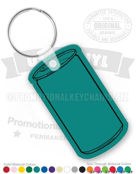 Can Vinyl Keychain