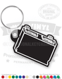 Car Battery Vinyl Keychain